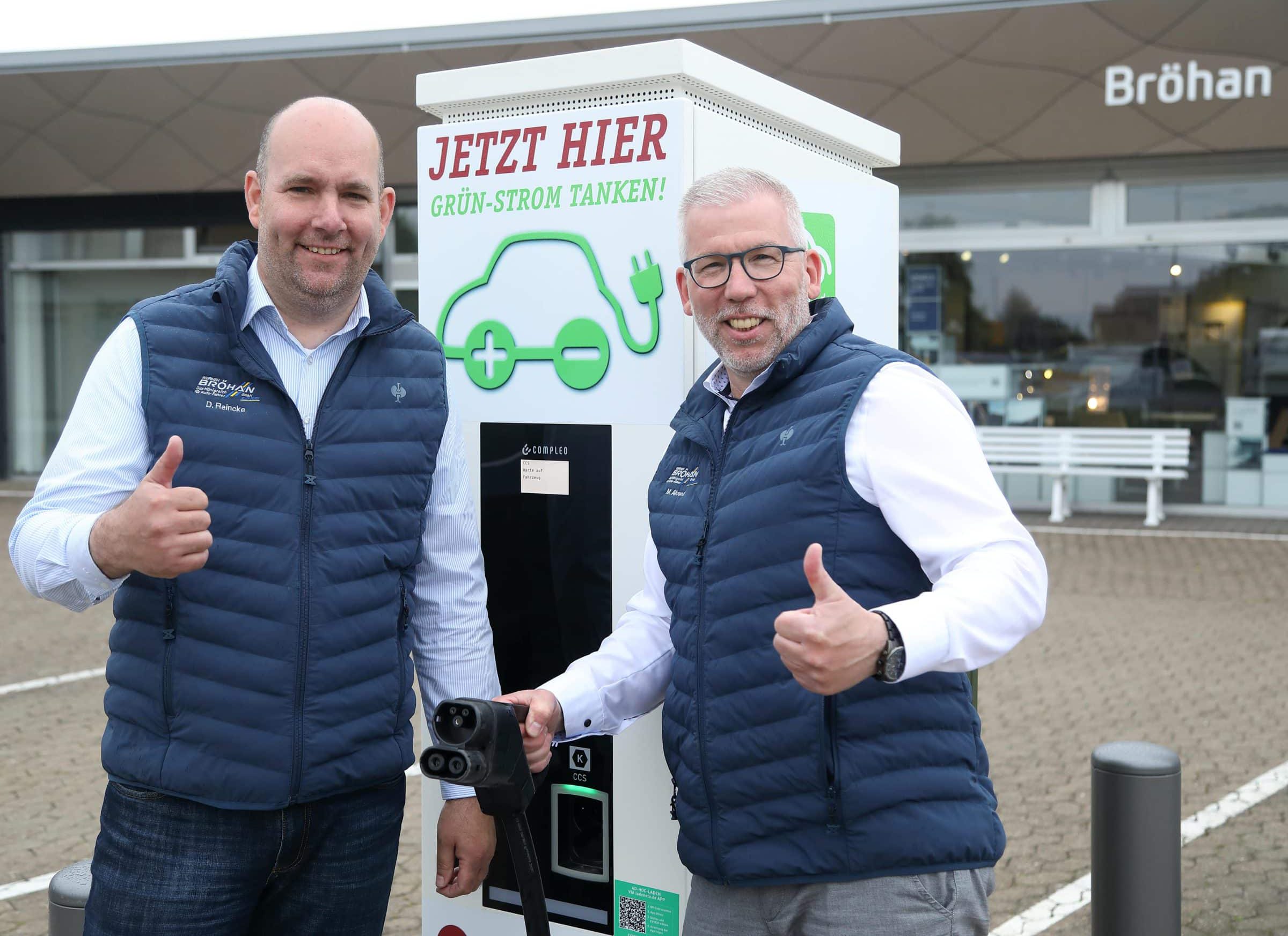 Laden Sie Ihr Elektrofahrzeug bequem bei uns!