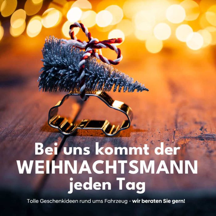Weihnachtsgeschenke rund ums Fahrzeug - wir beraten Sie gern!