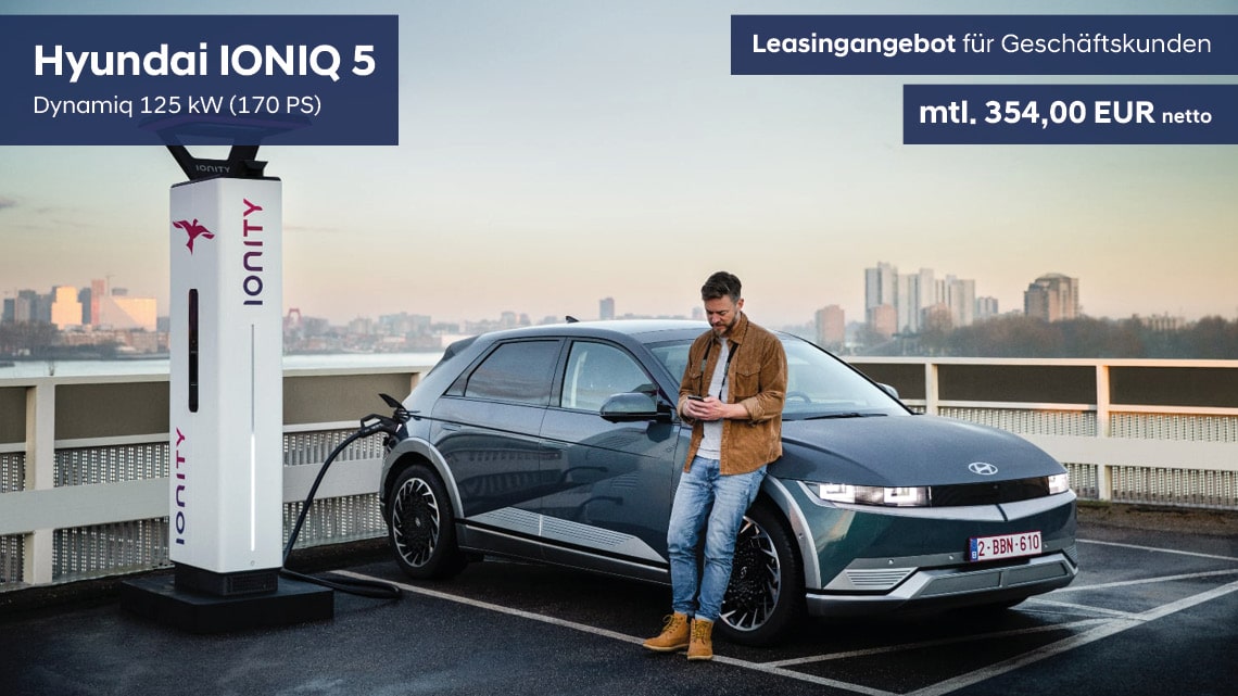 Hyundai IONIQ 5 Geschäftskunden Leasingangebot - gültig bis 30.06.2025