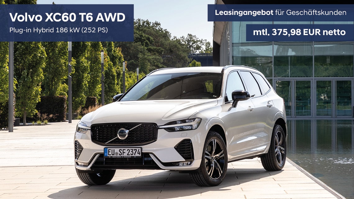Volvo XC60 Leasingangebot für Geschäftskunden - gültig bis 30.06.2025