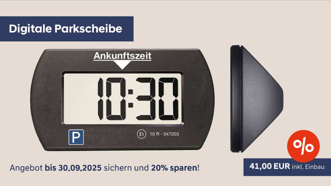 Digitale Parkscheibe