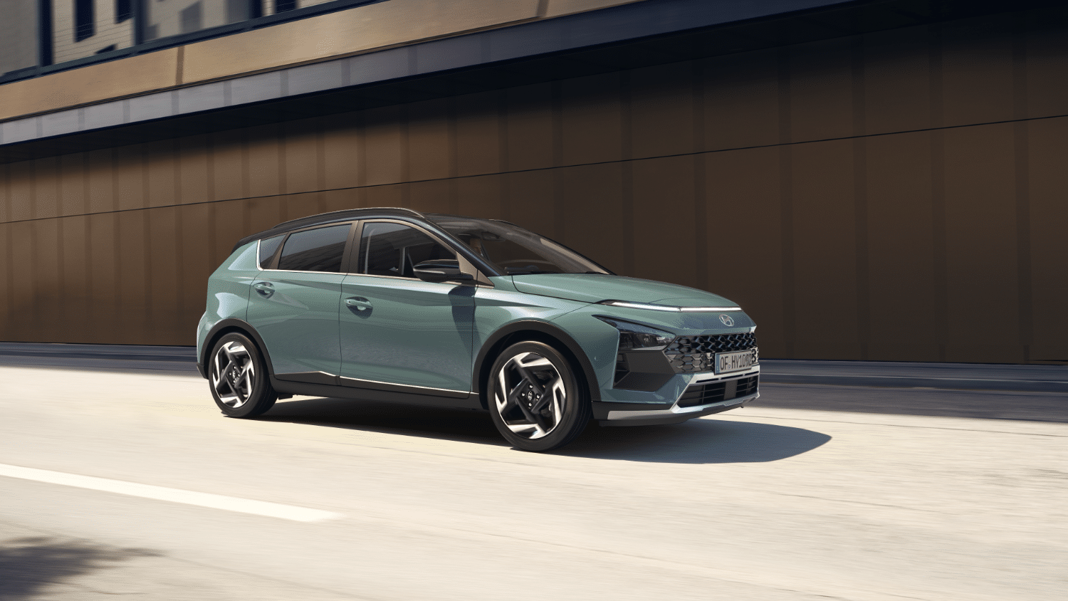 Hyundai BAYON Mangrove Green Hyundai BAYON Mangrove Green