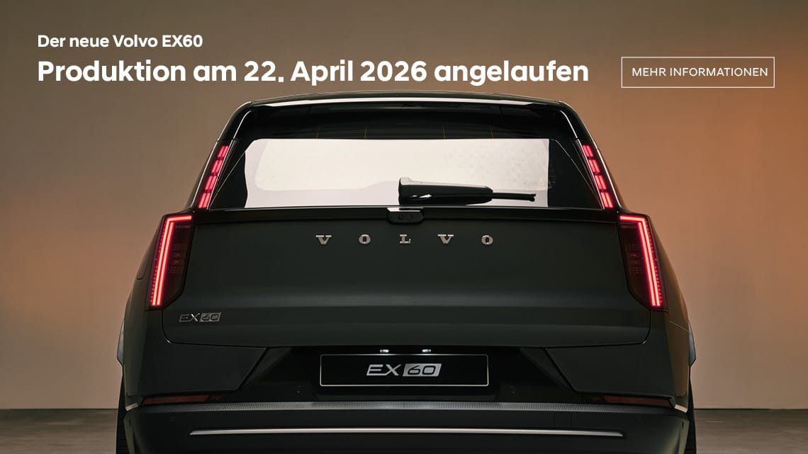 Produktion des neuen Volvo EX60 angelaufen