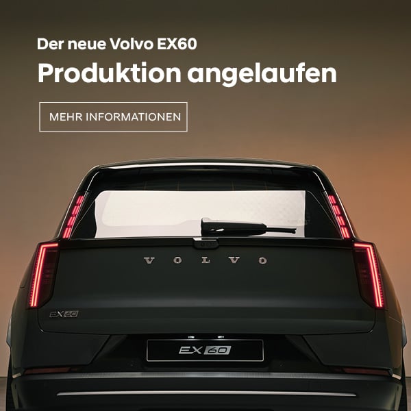 Produktion des neuen Volvo EX60 angelaufen