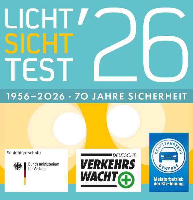 Plakette Licht-Sicht-Test 2026